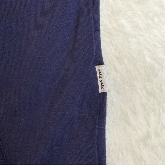 Little Sleepies Navy Zip-Up Preemie Onesie sleeper bamboo soft - Picture 6 of 8